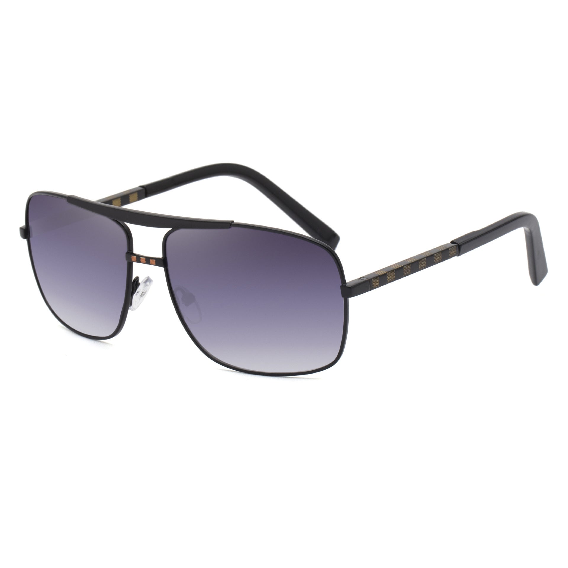 New Sunglasses Men's Retro Square Frame Slingshot Sunglasses Men's Fashion Wholesale Shades - KuzuSHOP