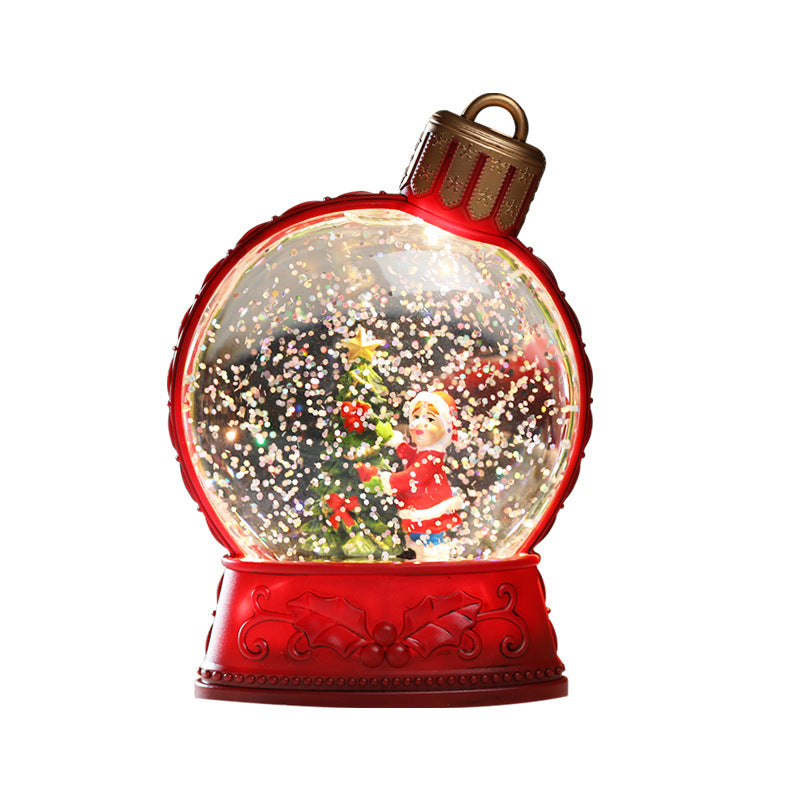 Christmas Holiday Decorations Luminous Simulation Flat Light LED Decoration Scene Layout Flame Light Home Decor - KuzuSHOP