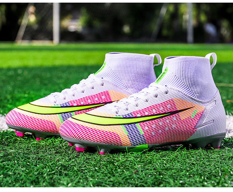 Men's New High Top Fashion Football Shoes - KuzuSHOP