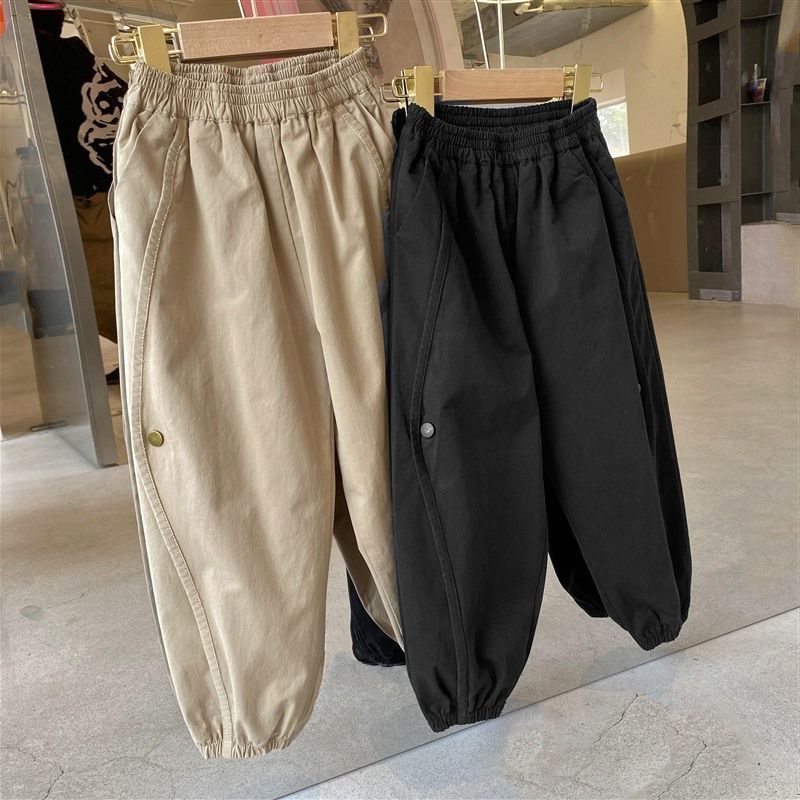 Boys Overalls Korean Style Children's Casual Loose - KuzuSHOP