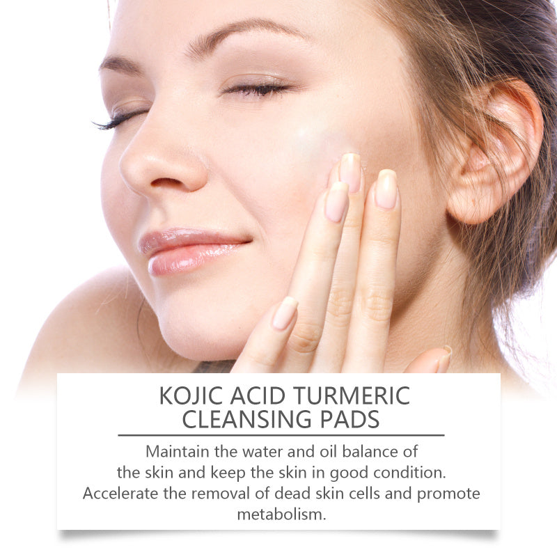 Kojic Acid Turmeric Cleansing Pads Beauty