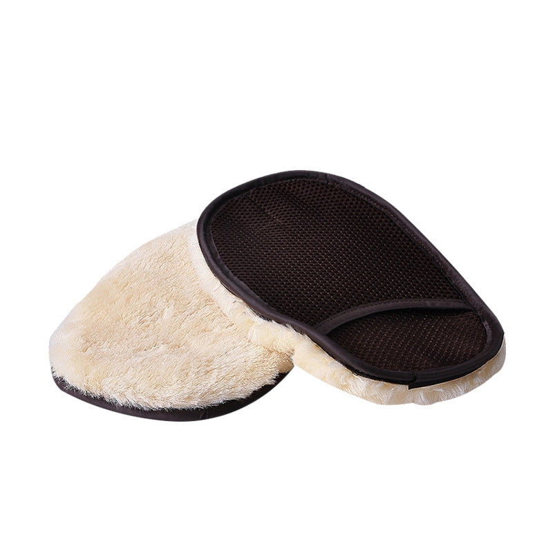 Car type soft hair car wash cleaning gloves car motorcycle car wash car care cleaning tools - KuzuSHOP