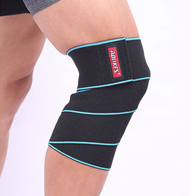Lifting Knee Wraps Sports Running Basketball Football Wrap Bandage Kneepad - KuzuSHOP