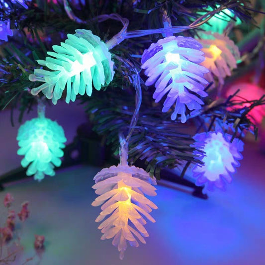 LED Simulation Transparent Pine Nut Light String - KuzuSHOP