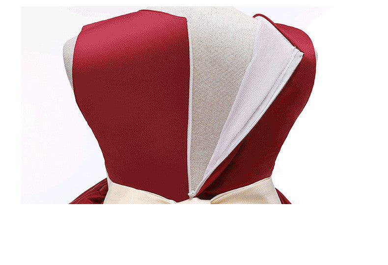 Girls Piano Performance Dress Kid Dress Flower Girl Dress - KuzuSHOP