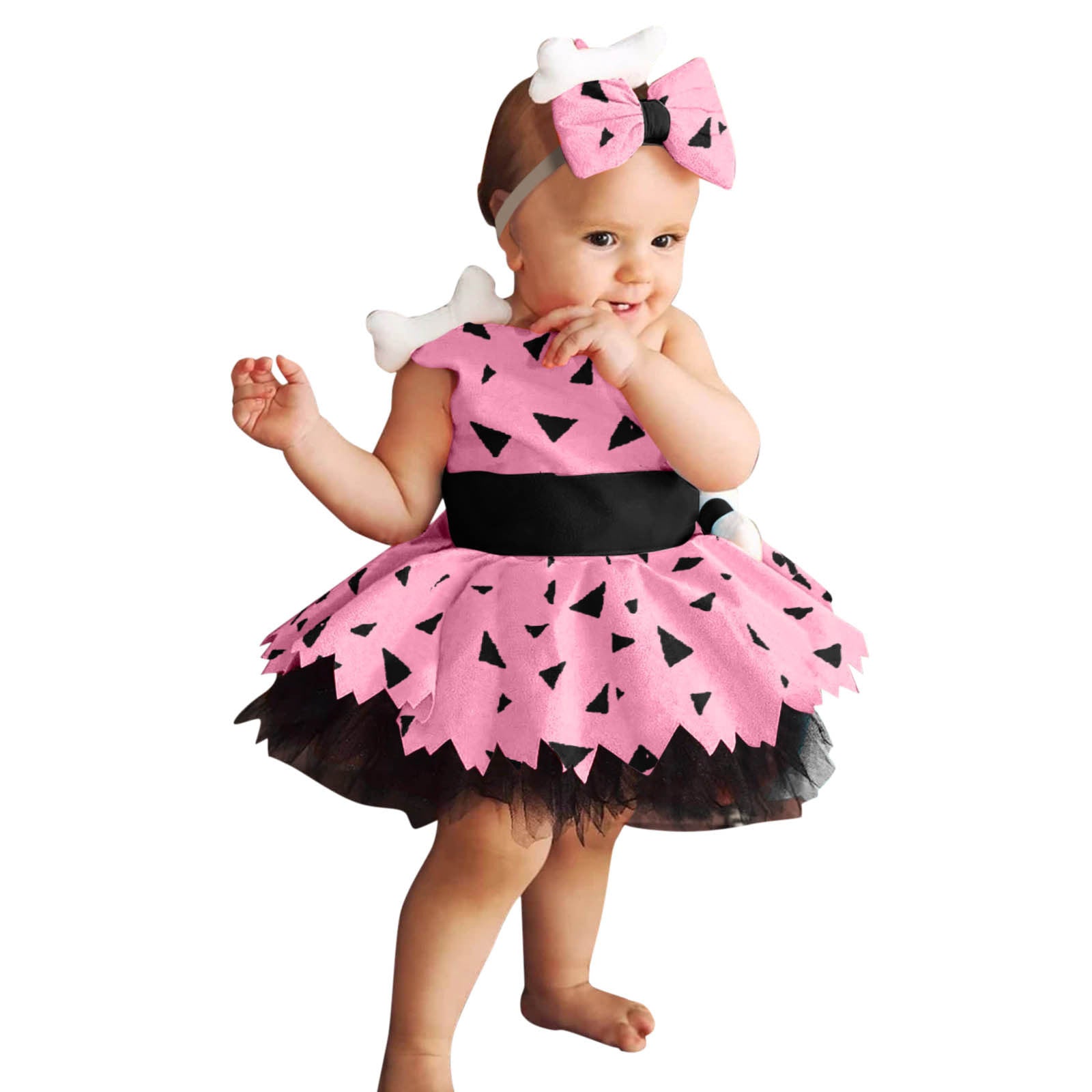 Girls Fashion Simple Halloween Mesh Costume Suit - KuzuSHOP