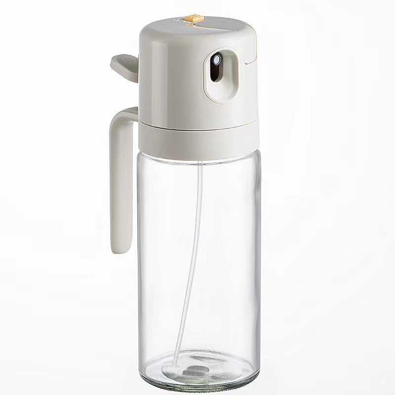 2 In 1 Oil Sprayer Bottle BBQ Cooking Oil Dispenser Olive Oil Pourers Sprayer Kitchen Baking Oil Mister Vinegar Bottle - KuzuSHOP
