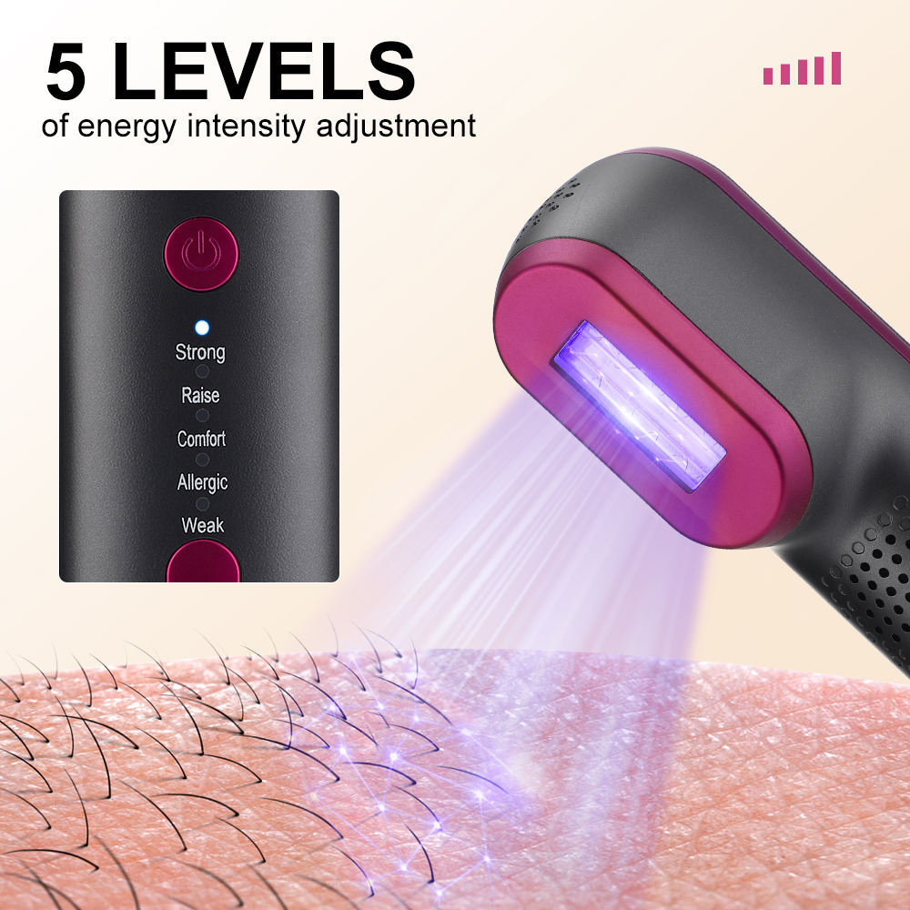 1PCS Laser Hair Removal For Women And Man 100,000 Flashes IPL Painless Laser Hair Removal - KuzuSHOP