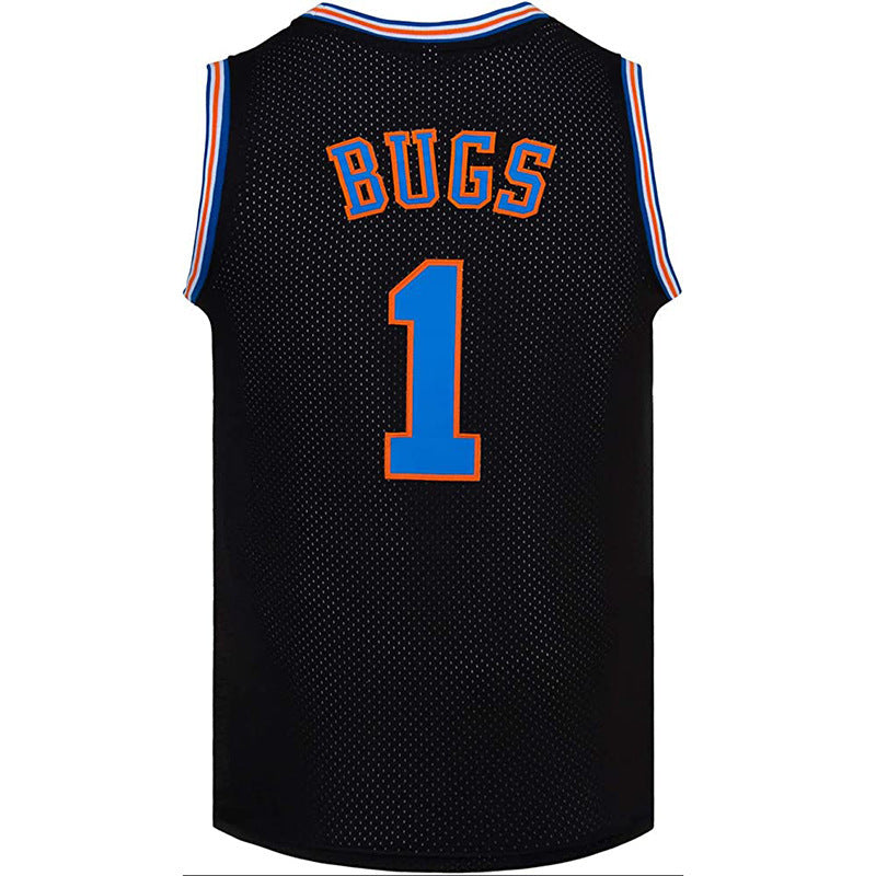 Space Movie Jersey Embroidery Retro Basketball Wear - KuzuSHOP