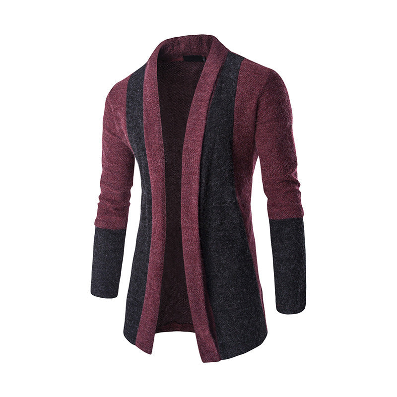 Cardigan Sweater Mens Casual Coat Knitwear Coat Men Clothing - KuzuSHOP