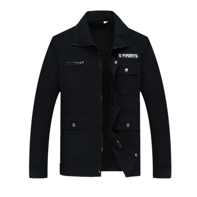 Cotton Tooling Long-sleeved Labor Insurance Work Clothes Jacket - KuzuSHOP