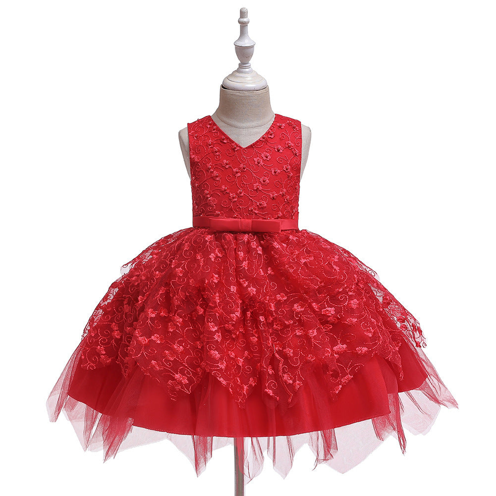 Clothing Baby Girls Middle And Small Children Kindergarten Dresses - KuzuSHOP