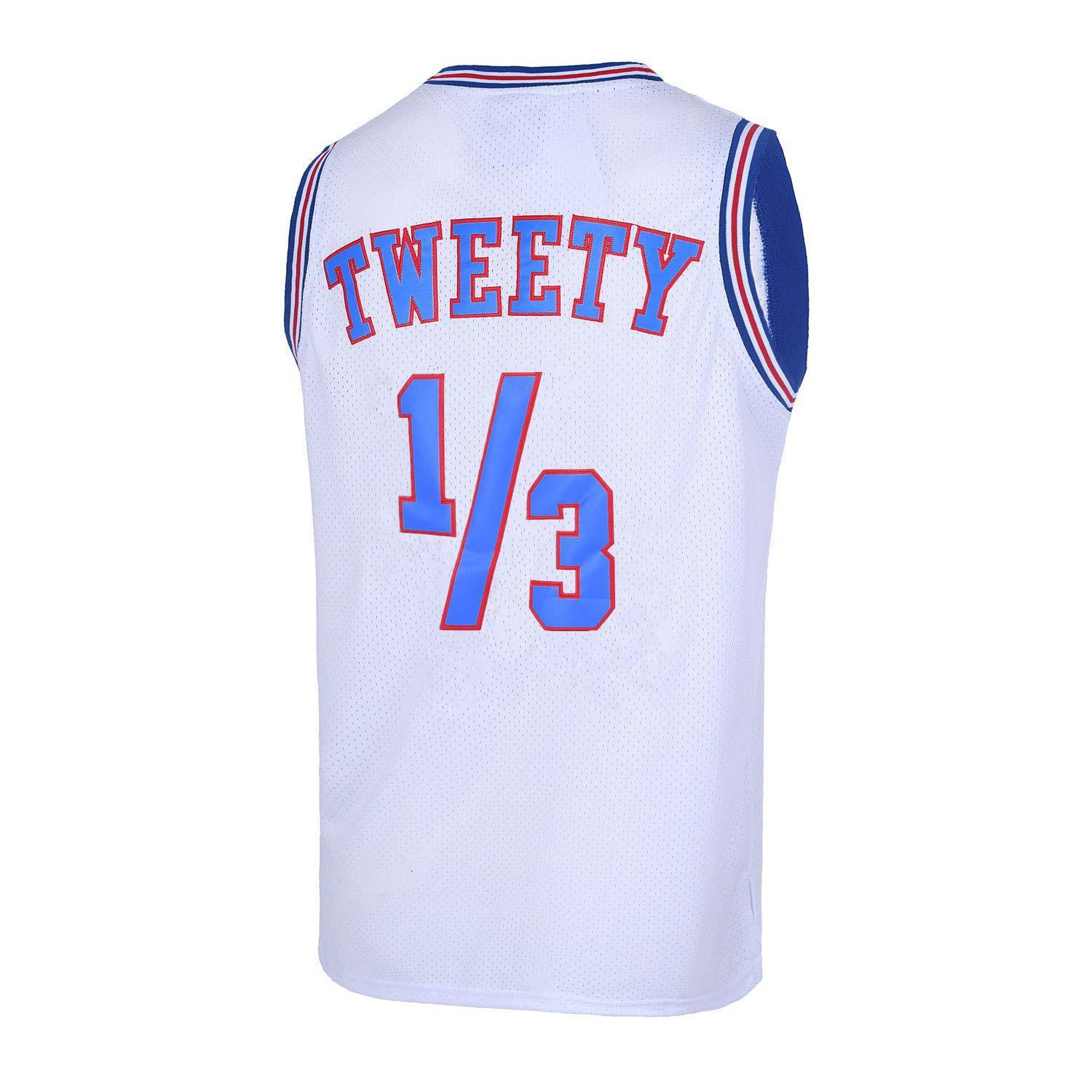 Space Movie Jersey Embroidery Retro Basketball Wear - KuzuSHOP