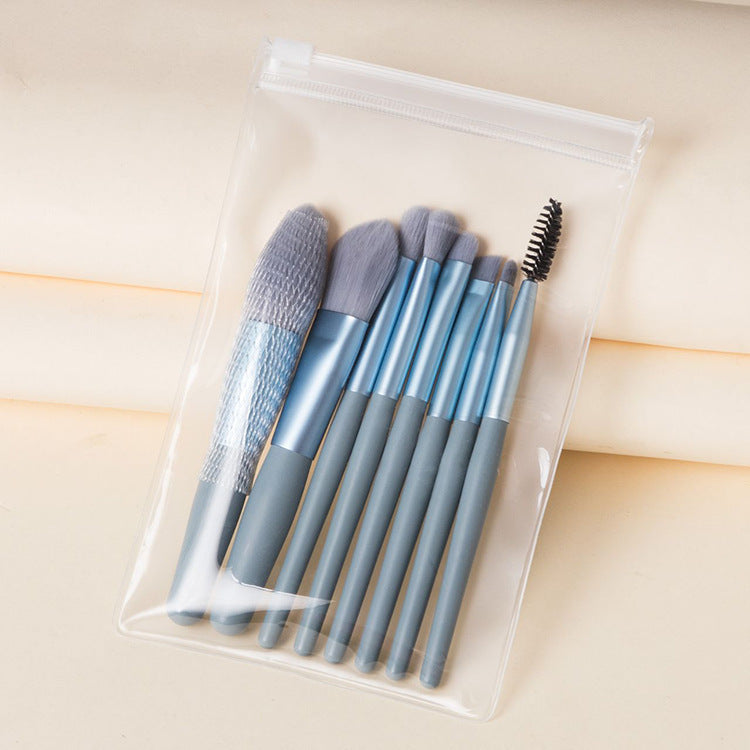 Portable Set Of 8 Mini Beauty Makeup Brushes - KuzuSHOP