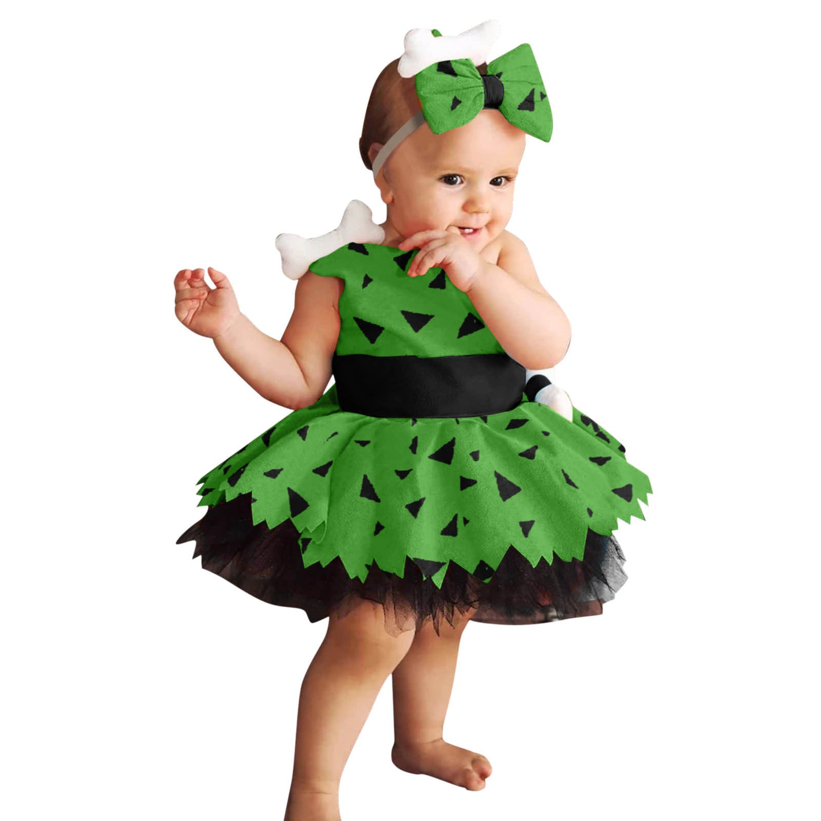 Girls Fashion Simple Halloween Mesh Costume Suit - KuzuSHOP