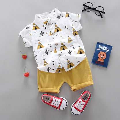 Summer Korean Style 1-4 Years Old Infant Children's Suit - KuzuSHOP