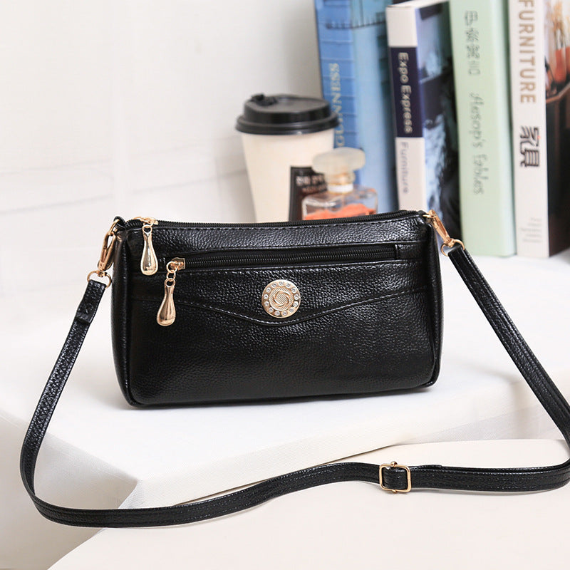 Wholesale women's bag 2019 autumn and summer new shoulder bag casual trendy Messenger bag foreign trade bags Pinduoduo generation package - KuzuSHOP