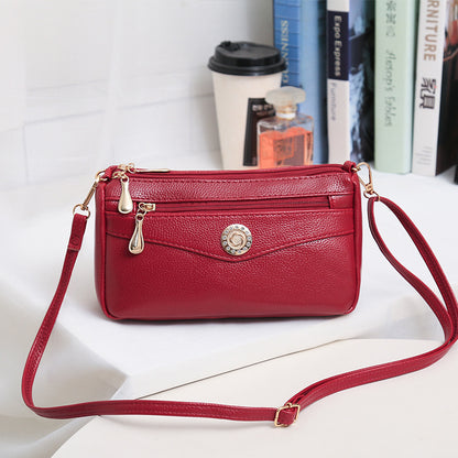 Wholesale women's bag 2019 autumn and summer new shoulder bag casual trendy Messenger bag foreign trade bags Pinduoduo generation package - KuzuSHOP