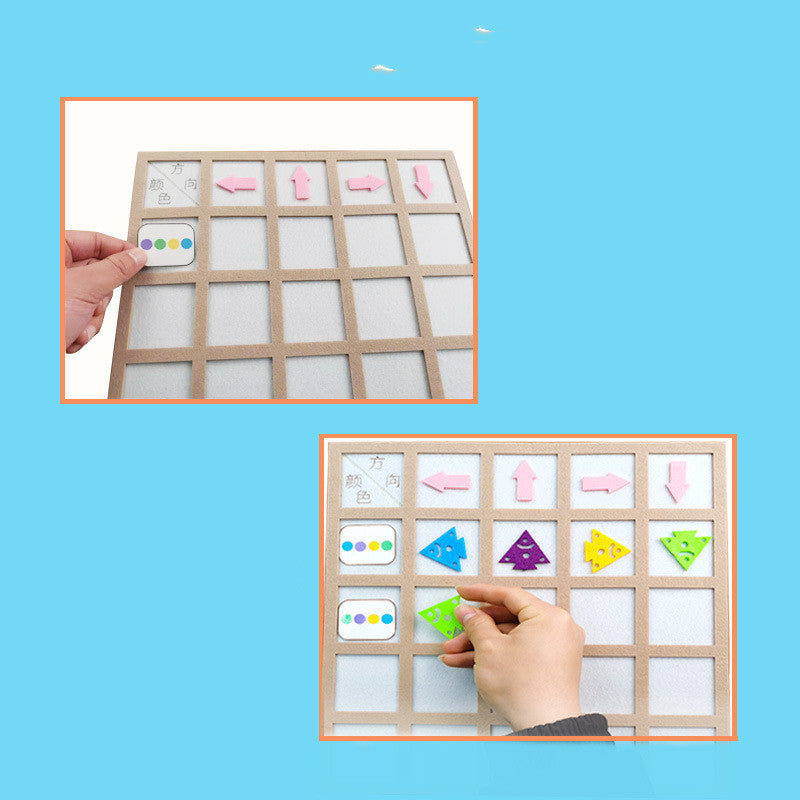 Kindergarten Regional Activities Small Fish Find Direction Cognition Education Toy - KuzuSHOP