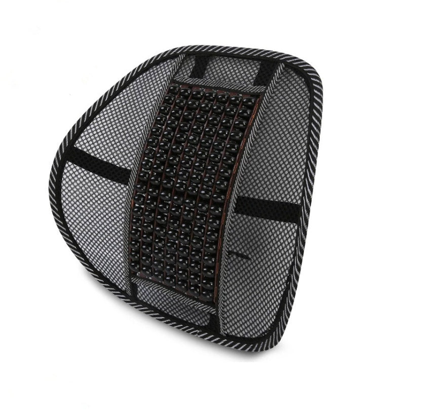 Car home dual-use breathable lumbar wooden beads lumbar car lumbar pillow olive wood summer car interior factory direct 04