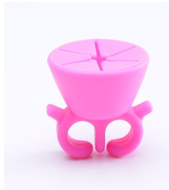 Silica gel nail  nail polish oil bottle holder