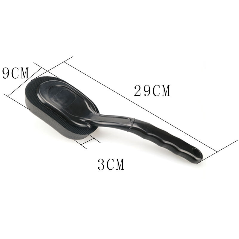 Car tire waxing long handle sponge brush - KuzuSHOP