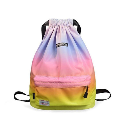 Drawstring bag travel backpack men and women waterproof - KuzuSHOP