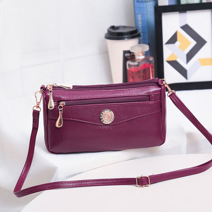Wholesale women's bag 2019 autumn and summer new shoulder bag casual trendy Messenger bag foreign trade bags Pinduoduo generation package - KuzuSHOP