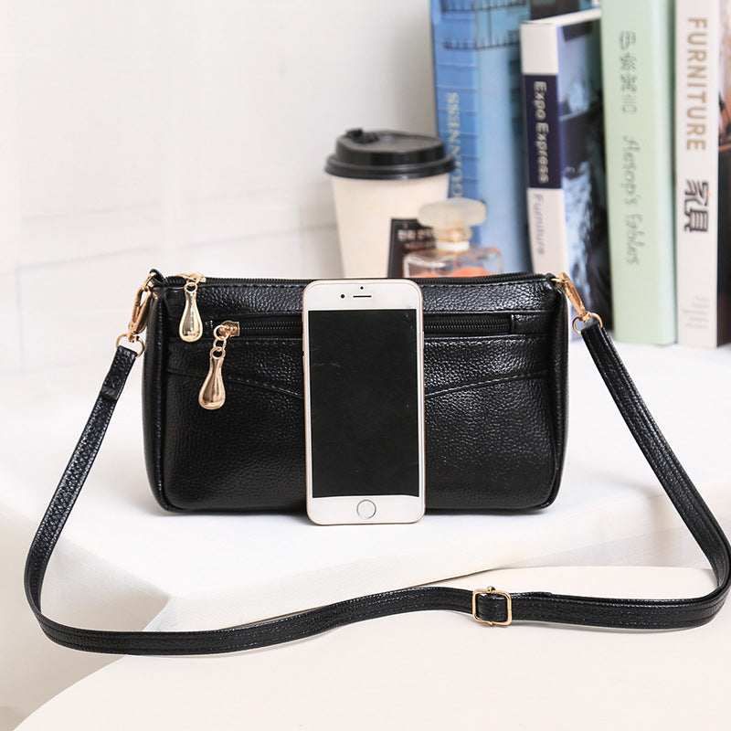 Wholesale women's bag 2019 autumn and summer new shoulder bag casual trendy Messenger bag foreign trade bags Pinduoduo generation package - KuzuSHOP