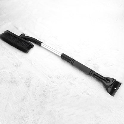 Car Cleaning Brush Ice Scraper Detachable Snow Shovel Brush Dust Remove Brush Auto Windshield Extendable Snow Brush Foam Handle - KuzuSHOP