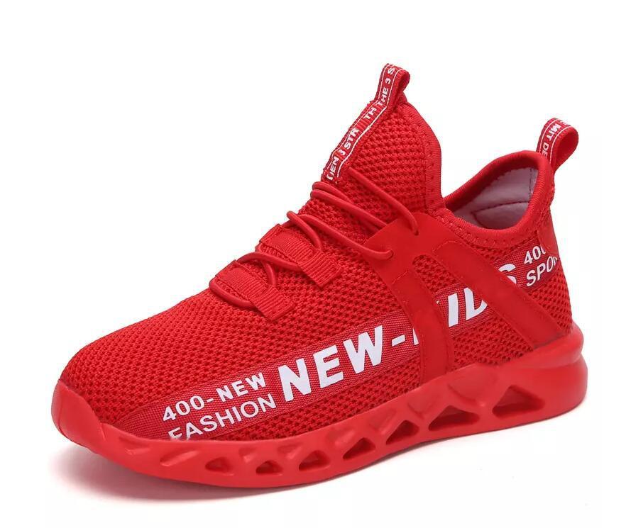 New Mesh Kids Sneakers Lightweight Children Shoes Casual Breathable Boys Shoes Non-slip Girls Sneakers - KuzuSHOP