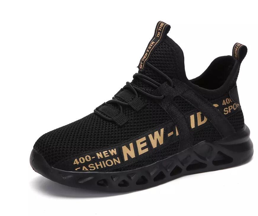New Mesh Kids Sneakers Lightweight Children Shoes Casual Breathable Boys Shoes Non-slip Girls Sneakers - KuzuSHOP