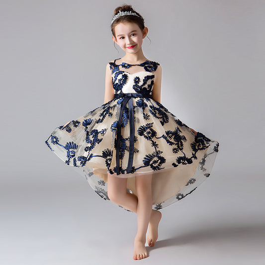 Girls Princess Dress Flower Girl Wedding Dress - KuzuSHOP