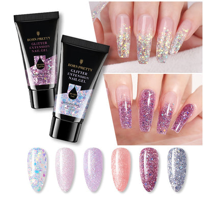 New 30ml Manicure Floral Extension For Extended Nail Gel To Extend Nail Gel quickly - KuzuSHOP