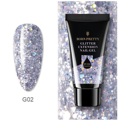 New 30ml Manicure Floral Extension For Extended Nail Gel To Extend Nail Gel quickly - KuzuSHOP