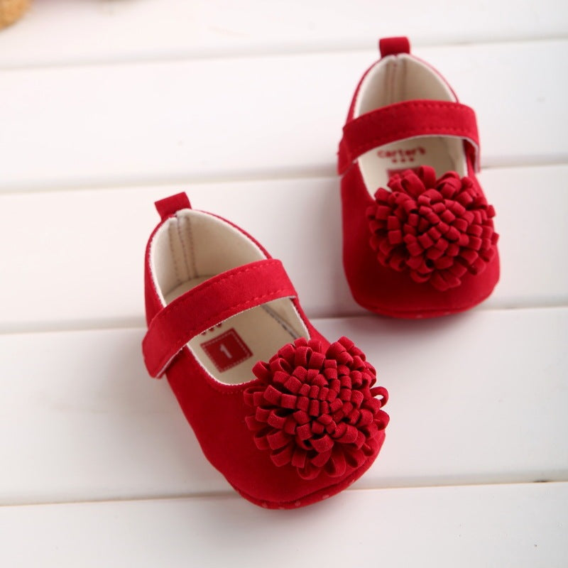 Toddler Shoes Female Baby Shoes Soft Sole Princess Series Step Shoes Baby Shoes - KuzuSHOP
