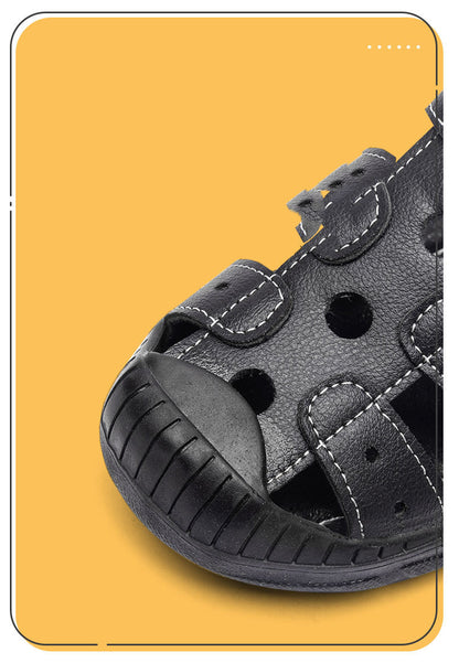 Girls Baby Soft Sole Boys Sandals Baotou Beach Shoes - KuzuSHOP