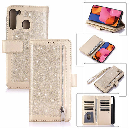 Glitter Flip Card Wallet Protective Case