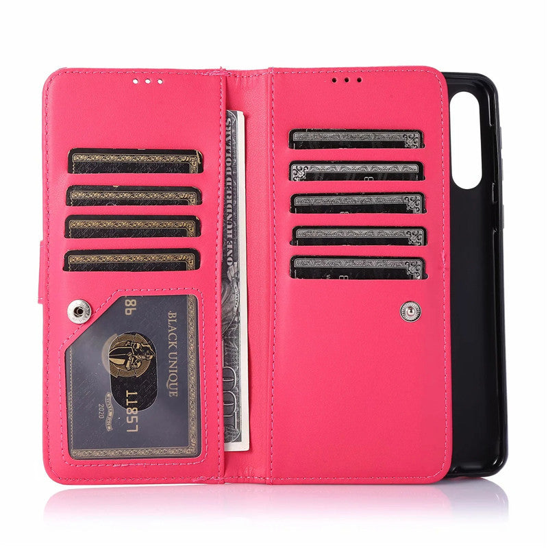 Glitter Flip Card Wallet Protective Case
