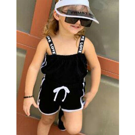 Baby Girl Children's Clothing Shirt Shorts - KuzuSHOP