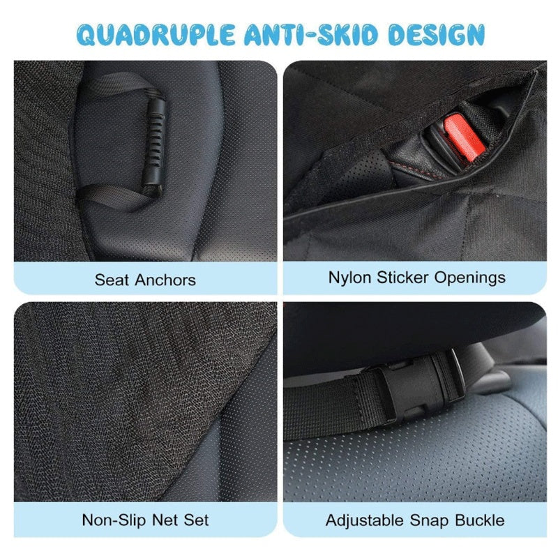 Car Pet Mat Orange Edging Car Pet Mat, Waterproof And Dirty Dog Mat Manufacturer Custom - KuzuSHOP