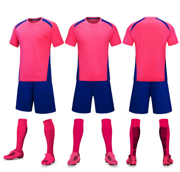 Adult and children football training suit