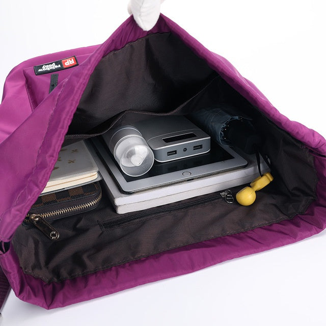 Drawstring bag travel backpack men and women waterproof - KuzuSHOP