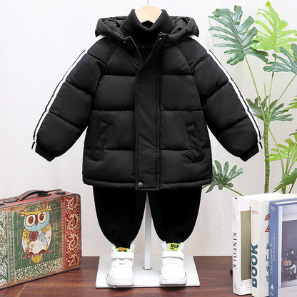 Children's Cotton Clothes Thickened Fall Winter Coat - KuzuSHOP