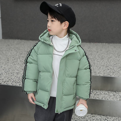 Children's Cotton Clothes Thickened Fall Winter Coat - KuzuSHOP