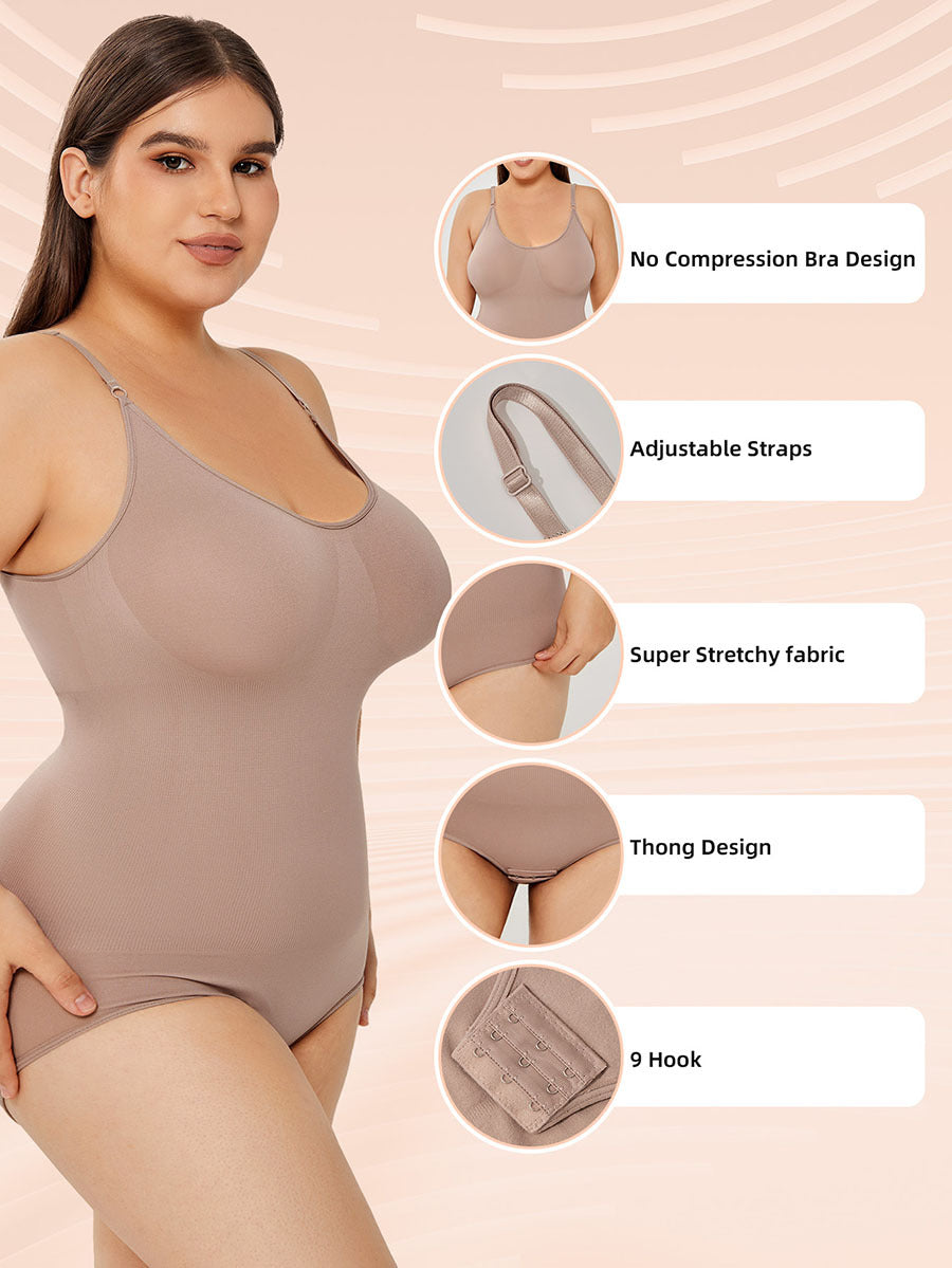 Shapewear For Women Tummy Control Full Bust Body Shaper Bodysuit - KuzuSHOP