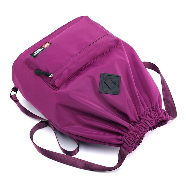 Drawstring bag travel backpack men and women waterproof - KuzuSHOP