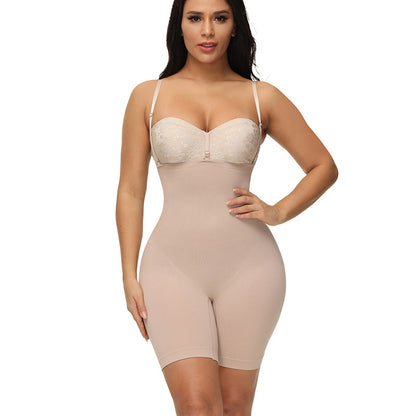 Women's One-piece Shapewear With Tummy Straps - KuzuSHOP