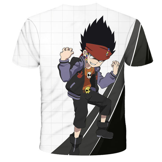 Battle Casual Men's And Women's Short T-shirt