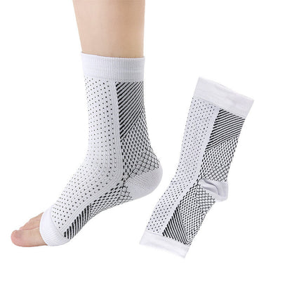 Compression Socks Foot Sleeve Relieve Swelling Open Toe Socks Cycling Running Basketball Sports Socks Women Men - KuzuSHOP